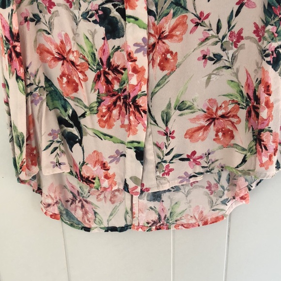 Floral sleeveless blouse - Picture 6 of 9